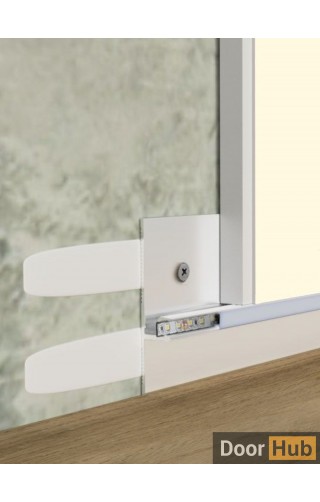 30mm White Reversible Skirting Board for Developers in the UAE